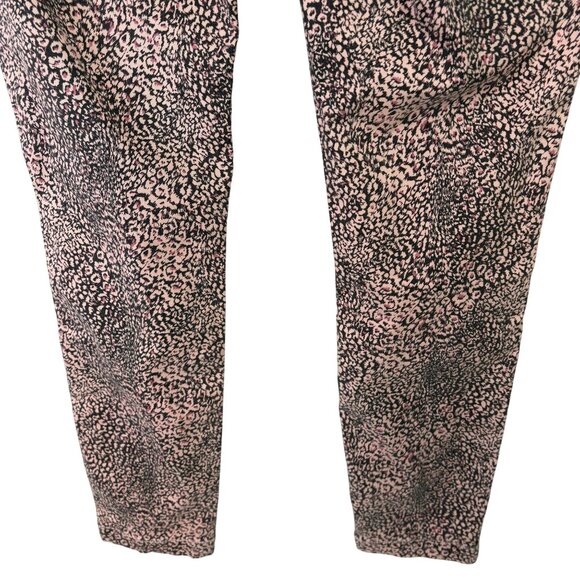 Joie Women's Moto Cargo Skinny Animal Print Blush Pink Pants Size 30 - Picture 11 of 12